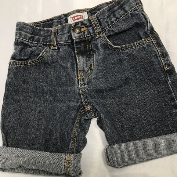 Levi Strauss Classic Red Label Shorts Youth Size 5 Reg Faux Button Pocket Design - Picture 12 of 12